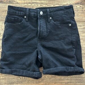 Old Navy Black Size 2 High Rise O.G. Straight Denim Shorts